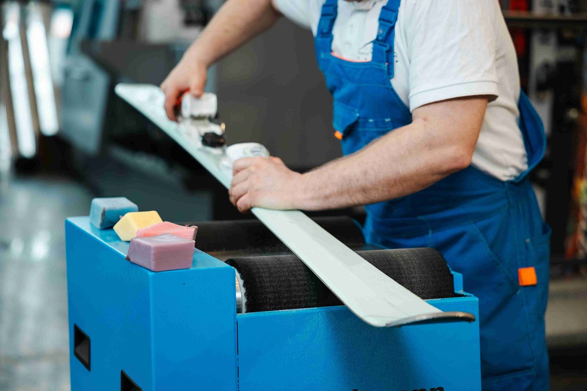 Нанесение парафина